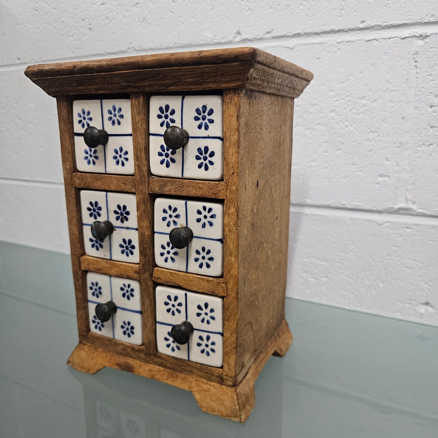Vintage Hand Made Spice Drawers