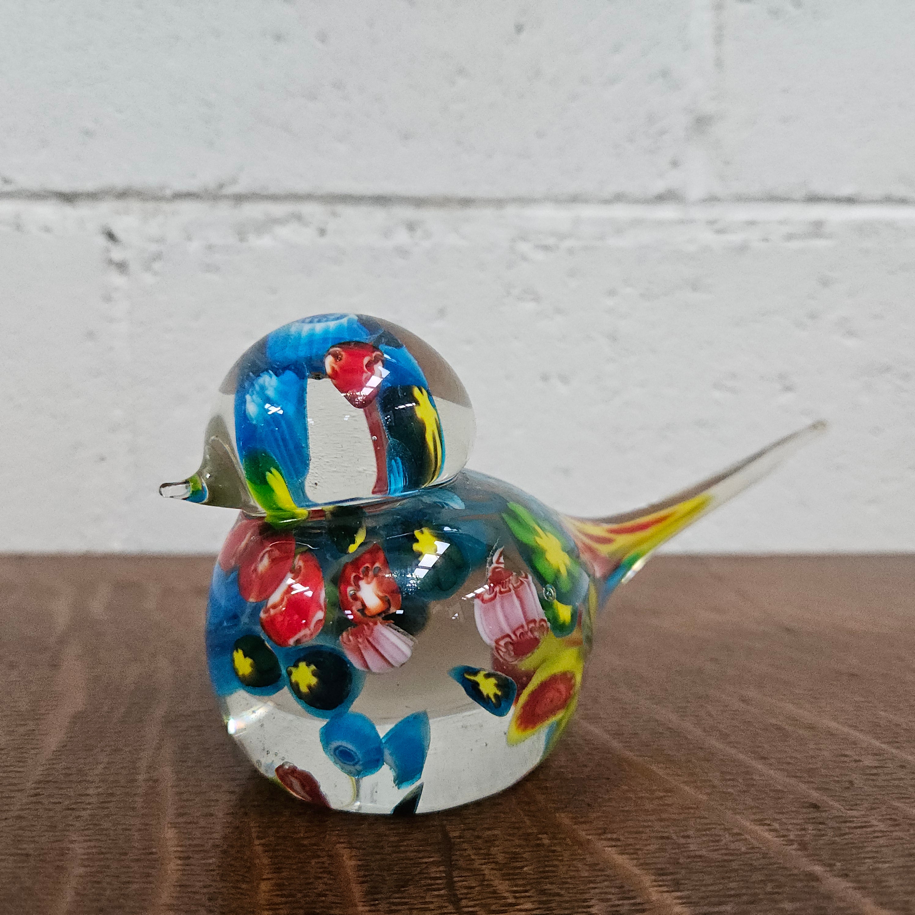Murano Glass Paperweight Bird Ornament | Antique & Vintage | Moonee Ponds Antiques | Australia Wide Delivery