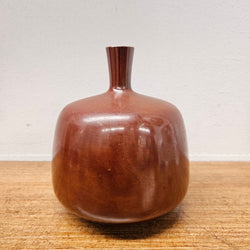 Mid-Century Modern Japanese Red Bronze Vase | Antique & Vintage | Moonee Ponds Antiques | Australia Wide Delivery