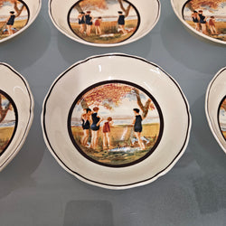 Royal Doulton Series Ware Surfing Scene | Antique & Vintage | Moonee Ponds Antiques | Australia Wide Delivery