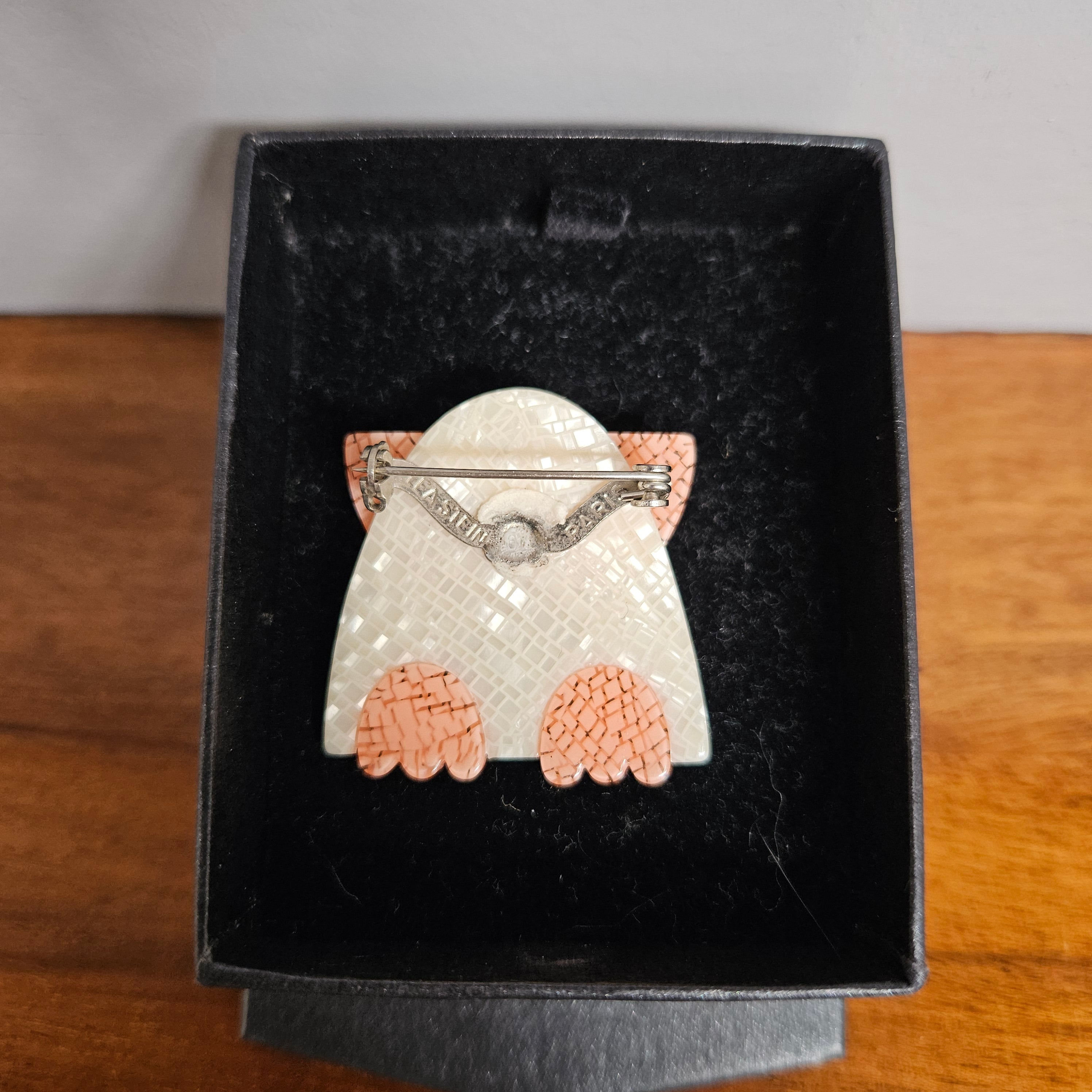 Charming "Lea Stein" Owl Brooch | Antique & Vintage | Moonee Ponds Antiques | Australia Wide