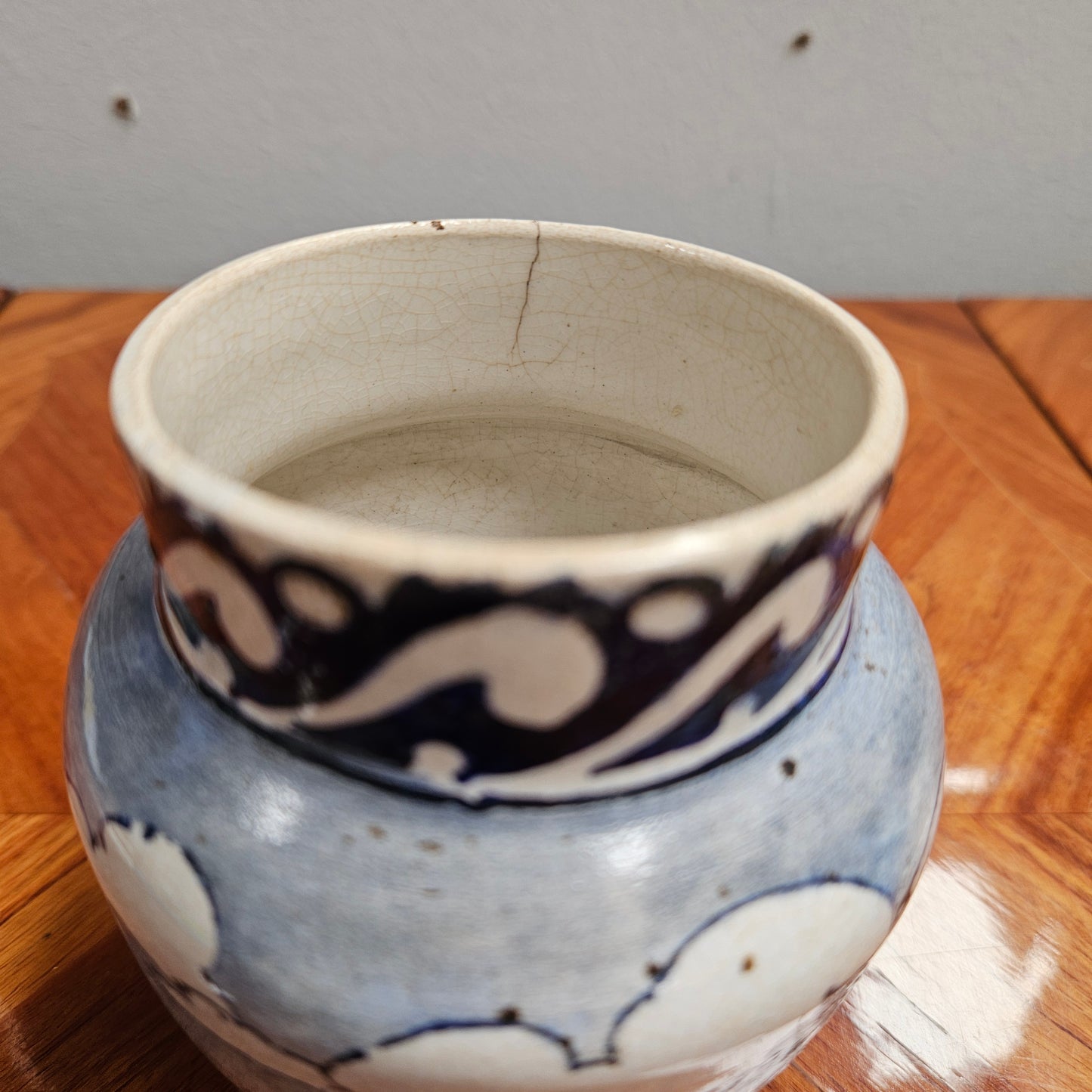 Rare Australian Pottery "Martin Moroney Brisbane" Hand Painted Vase