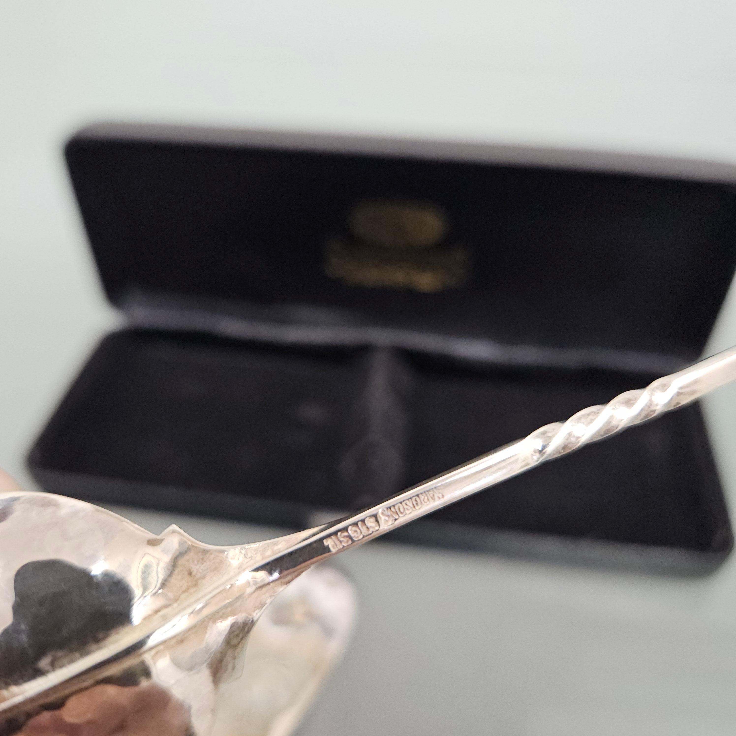 Sargisons Sterling Silver Butter Knife & Jam Spoon Set | Antique & Vintage | Moonee Ponds Antiques | Australia Wide Delivery