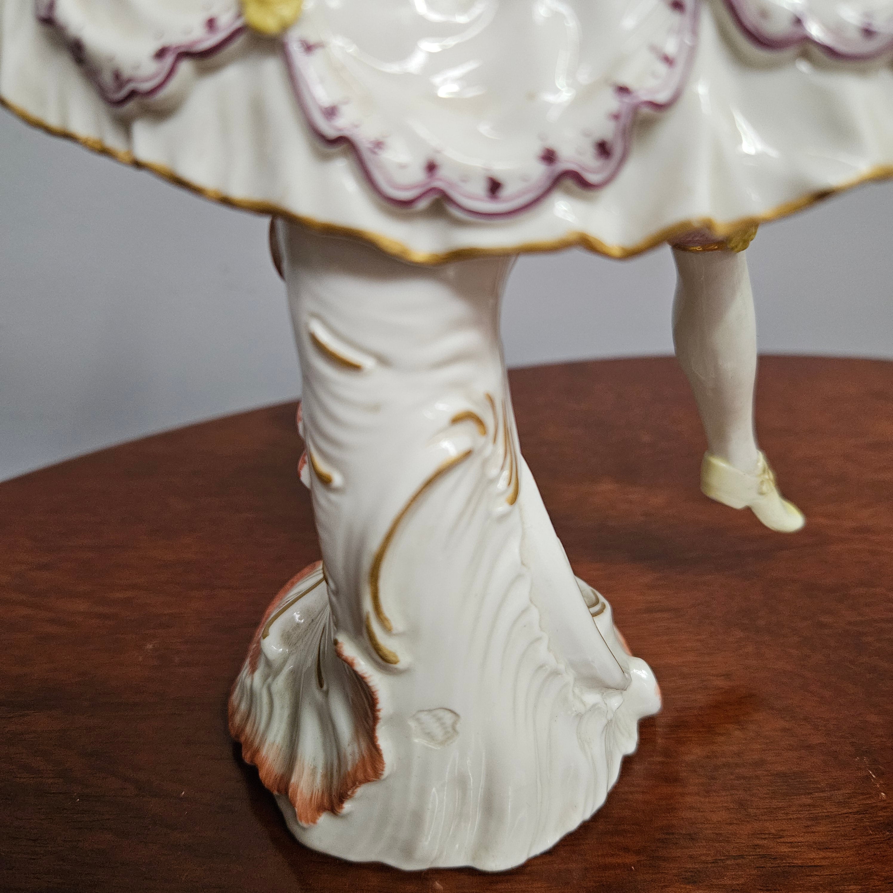 Rare Nymphenburg Antique Rococo-Style Figure