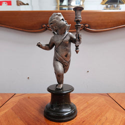 19th Century Silver Gilt Bronze Cherub | Antique & Vintage | Moonee Ponds Antiques | Australia Wide Delivery