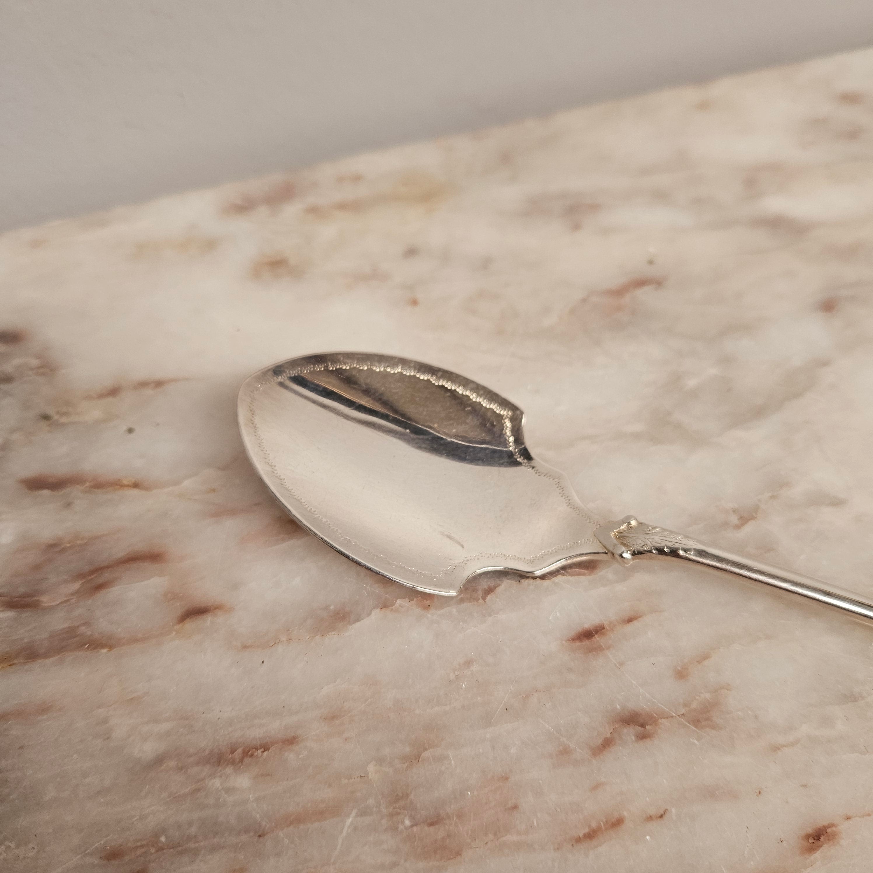 Vintage Silver Plate Jam Spoon