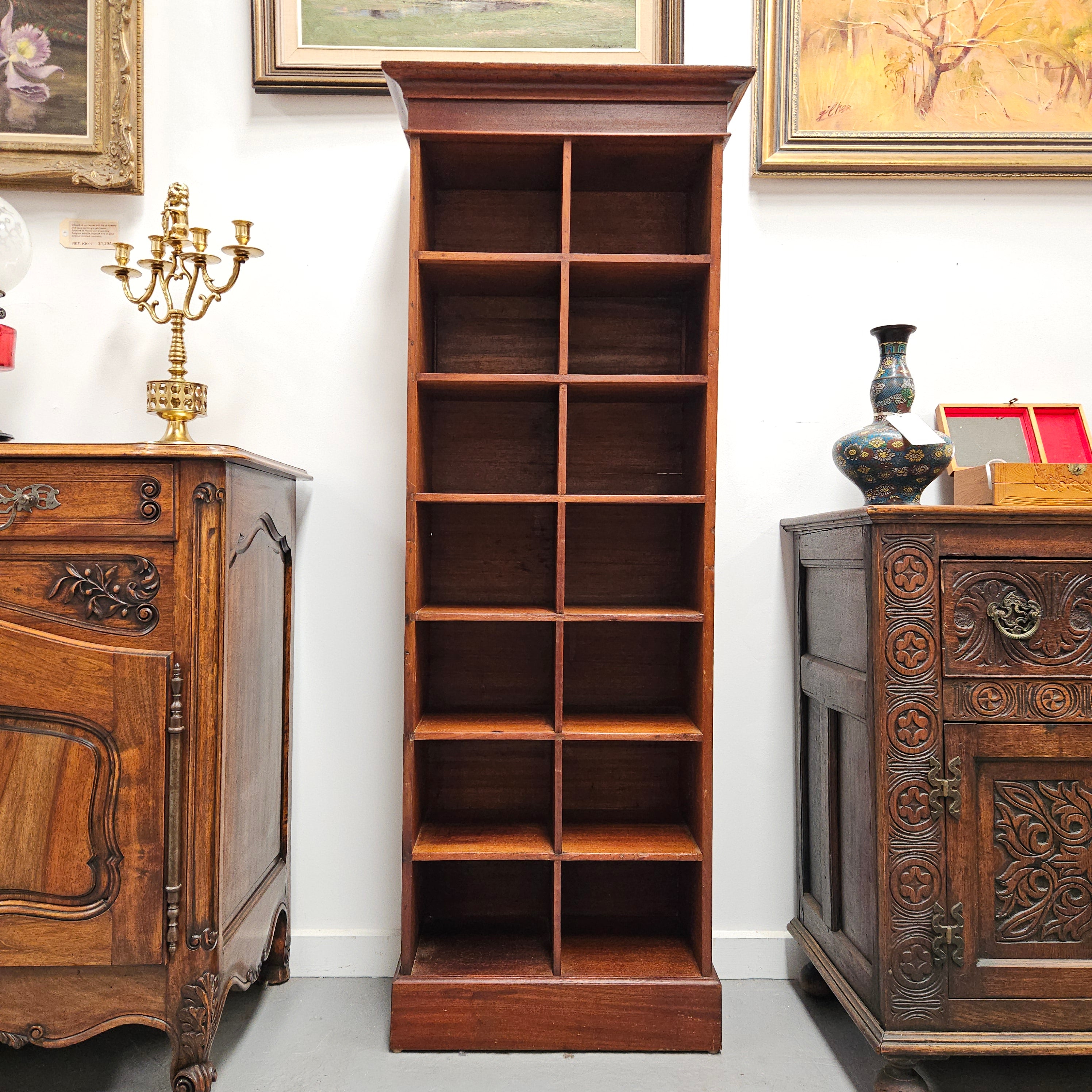 Australian Cedar Post Office Pigeon Holes | Antique & Vintage | Moonee Ponds Antiques | Australia Wide Delivery