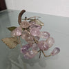 Vintage Cluster Of Amethyst & Jade Grapes & Leaves | Antique & Vintage | Moonee Ponds Antiques | Australia Wide Delivery