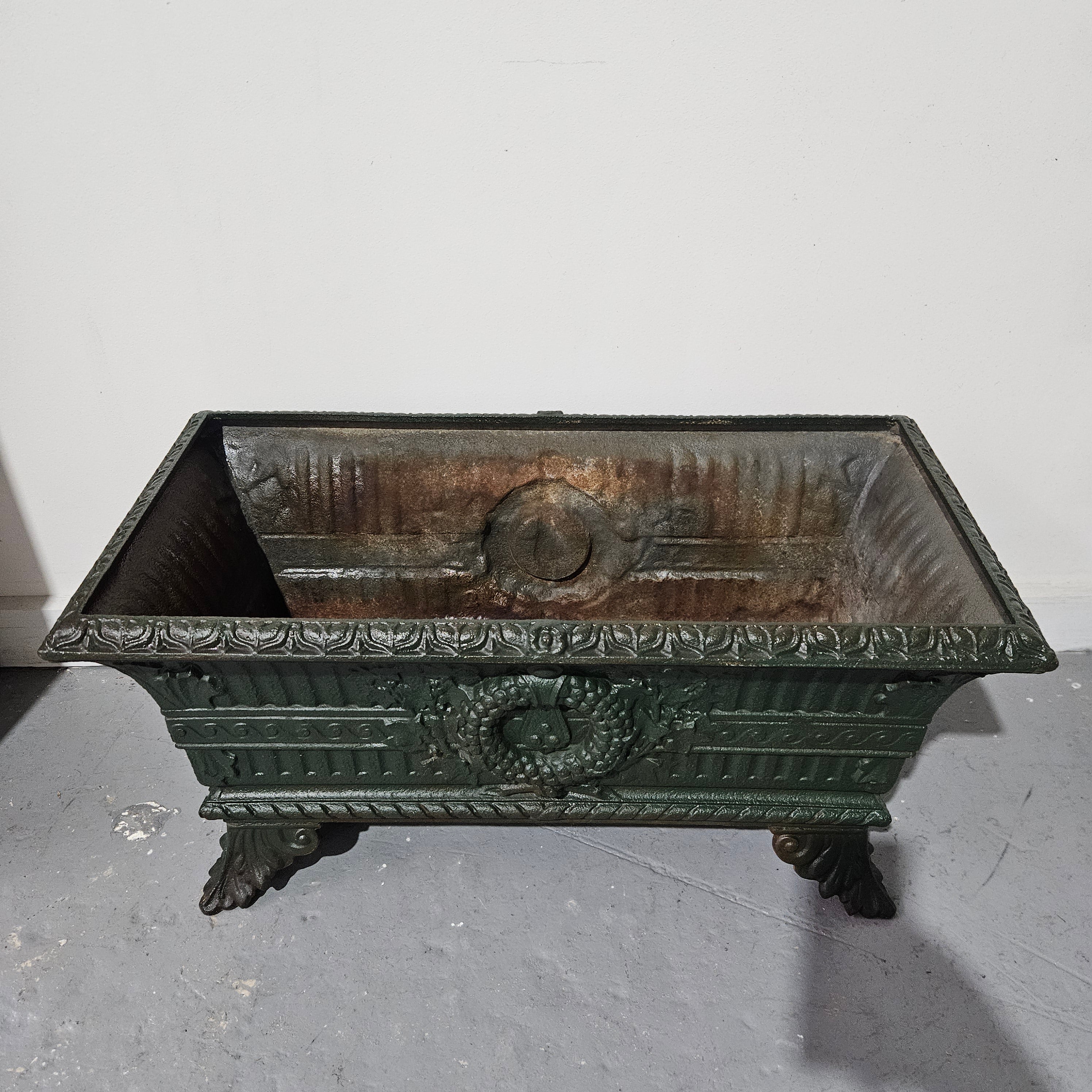 French 19th Century Antique Cast Iron Planter | Antique & Vintage | Moonee Ponds Antiques | Australia Wide Delivery