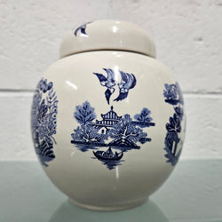 Willow Patterned English Ginger Jar | Antique & Vintage | Moonee Ponds Antiques | Australia Wide Delivery