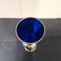 Cobalt Gilt & Enamel Vase | Antique & Vintage | Moonee Ponds Antiques | Australia Wide Delivery