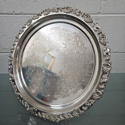 Crusader Reproduction Sheffield Plate/Tray | Antique & Vintage | Moonee Ponds Antiques | Australia Wide Delivery