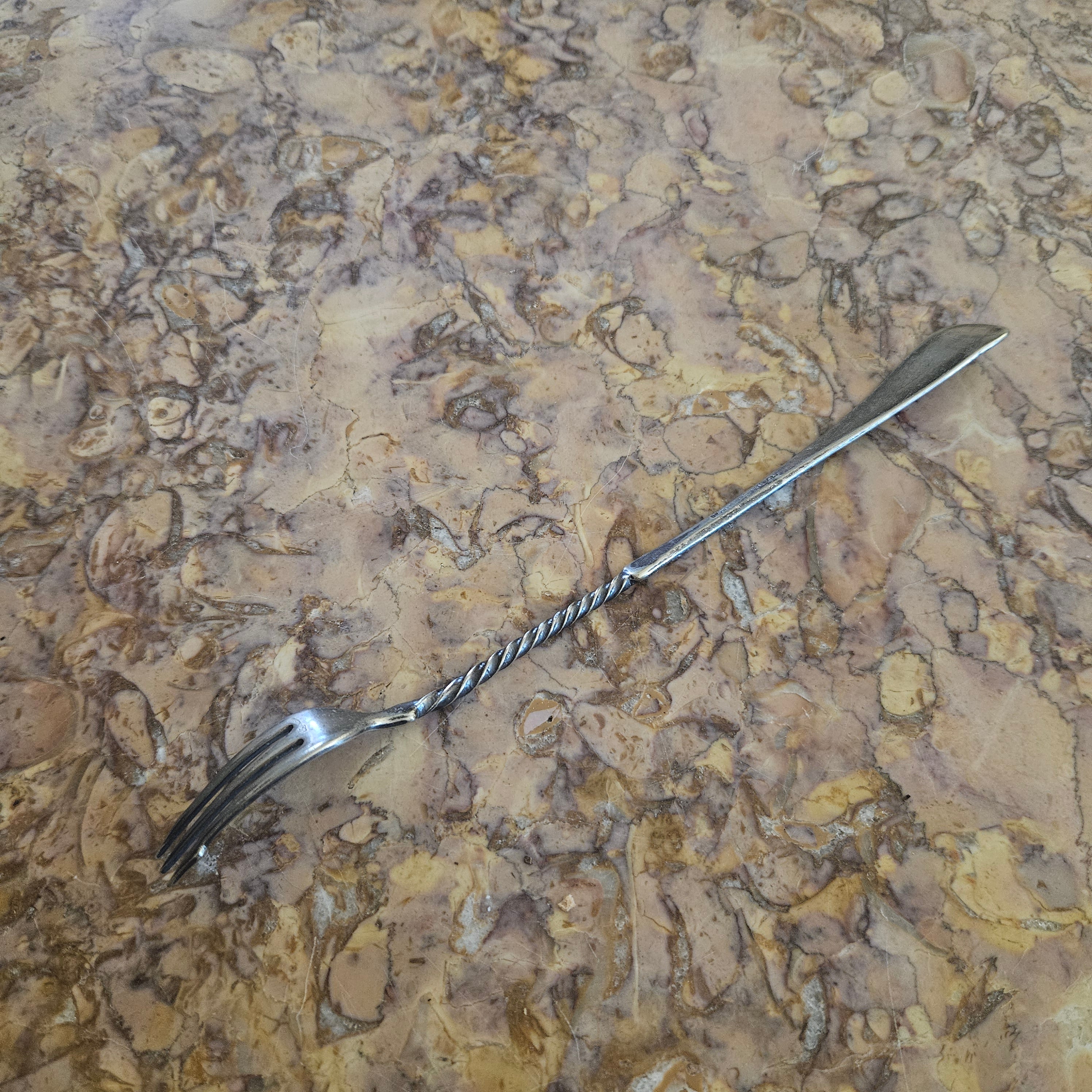Vintage Silver Plated Pickle Fork | Antique & Vintage | Moonee Ponds Antiques | Australia Wide