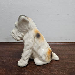 Delightful Vintage Ceramic Dog Figure