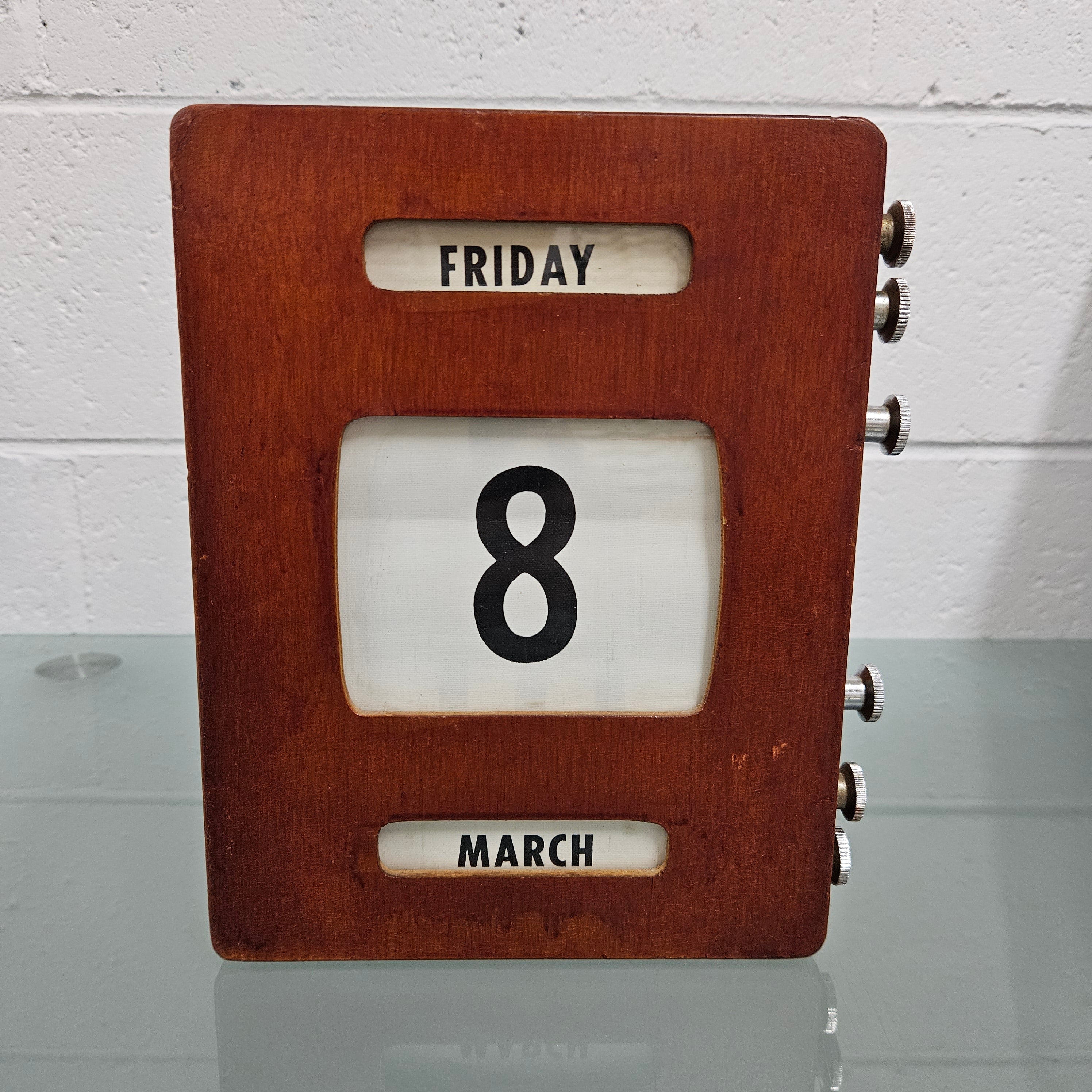 Art Deco Style Perpetual Calendar | Antique & Vintage | Moonee Ponds Antiques | Australia Wide Delivery