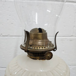 Antique Milk Glass Kero Lamp | Antique & Vintage | Moonee Ponds Antiques | Australia Wide Delivery