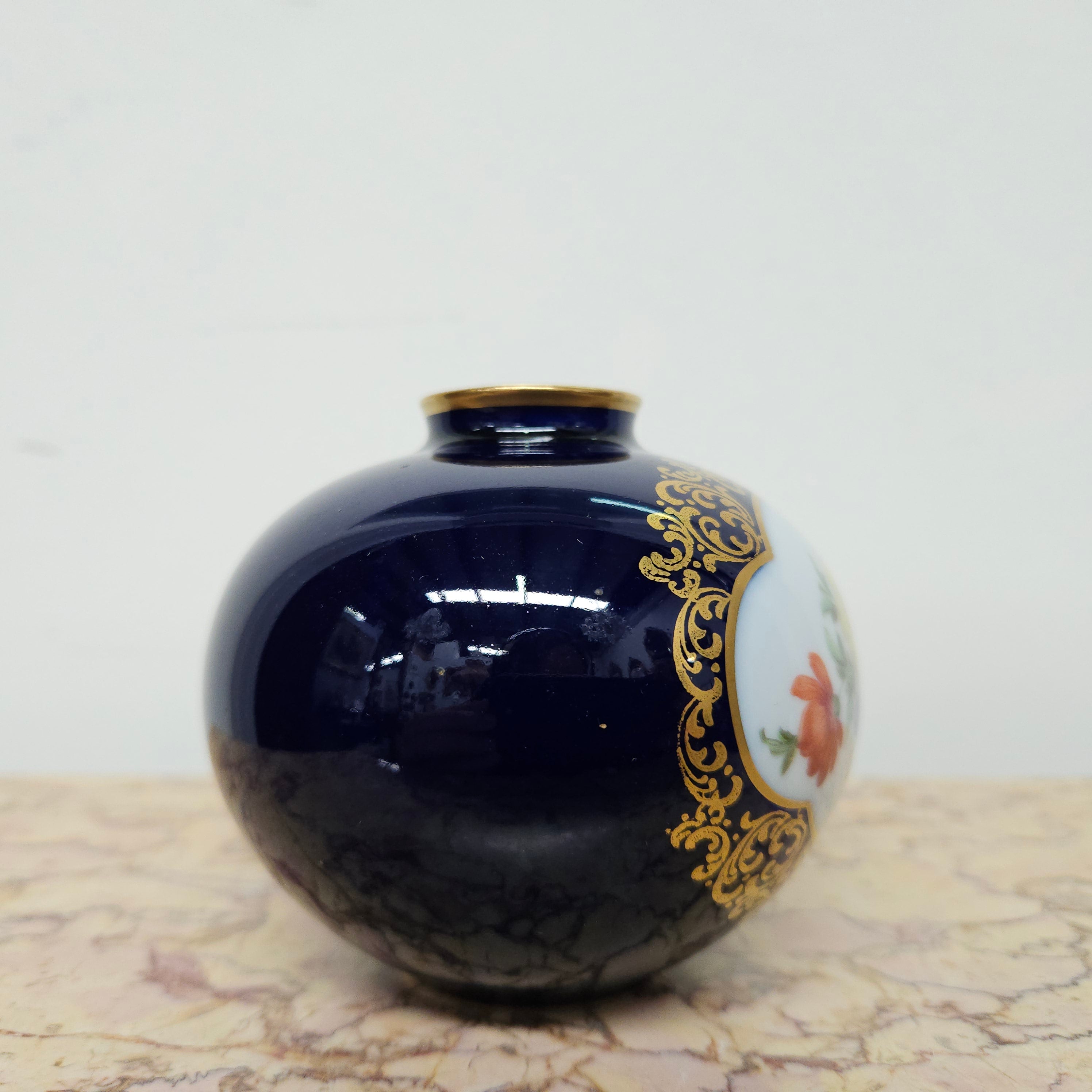 Echt Cobalt Made in Germany Vase | Antique & Vintage | Moonee Ponds Antiques | Australia Wide Delivery