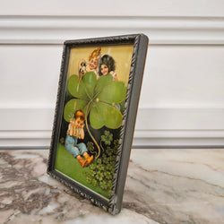 Charming Vintage Post card in vintage frame | Antique & Vintage | Moonee Ponds Antiques | Australia Wide Delivery