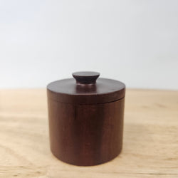 Vintage Treen Red Gum Trinket Box | Antique & Vintage | Moonee Ponds Antiques | Australia Wide Delivery