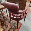 Reproduction Antique Style Fully Buttoned Leather Upholstery Desk/Captains Chair | Antique & Vintage | Moonee Ponds Antiques | Australia Wide Delivery