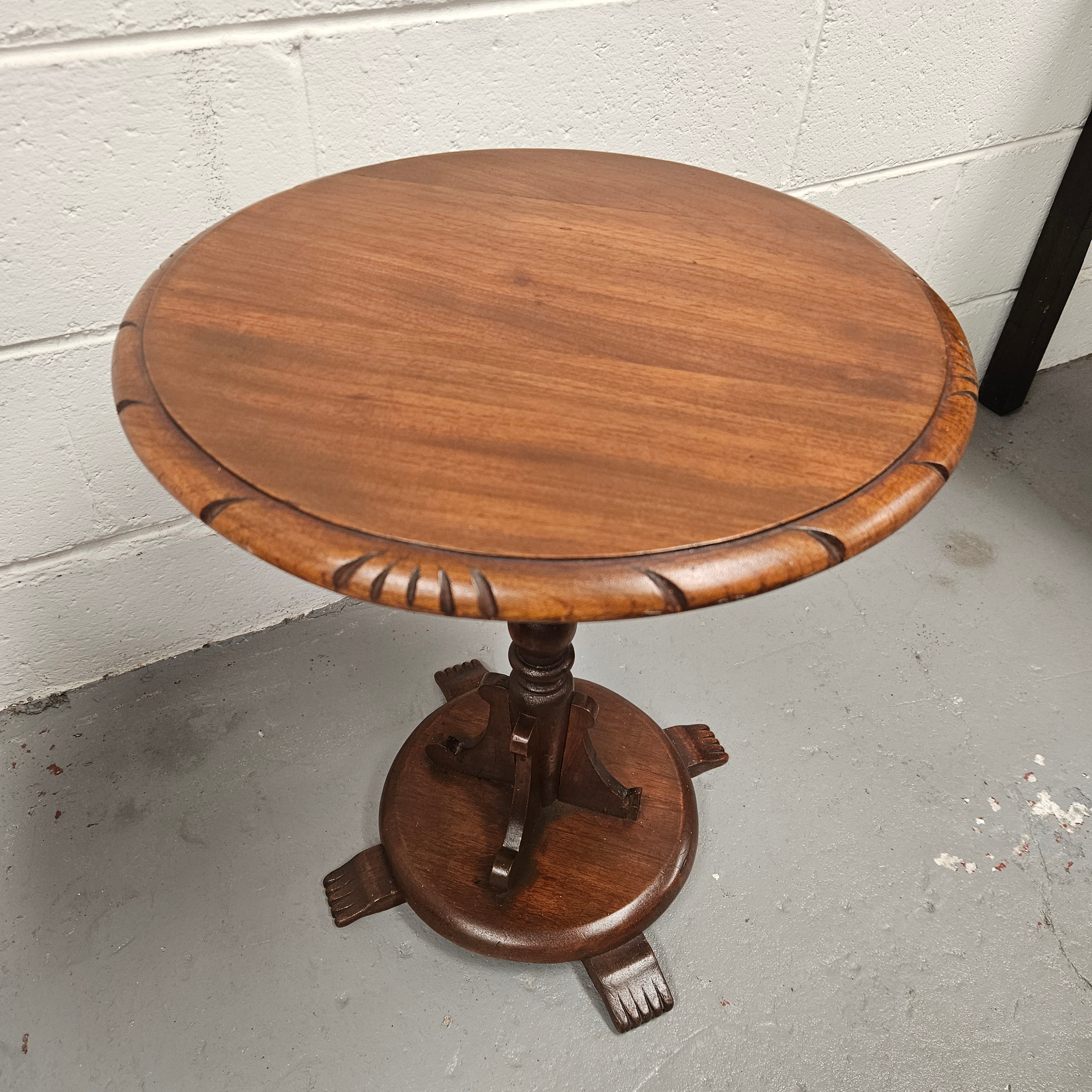 Charming Cedar Side Table | Antique & Vintage | Moonee Ponds Antiques | Australia Wide Delivery