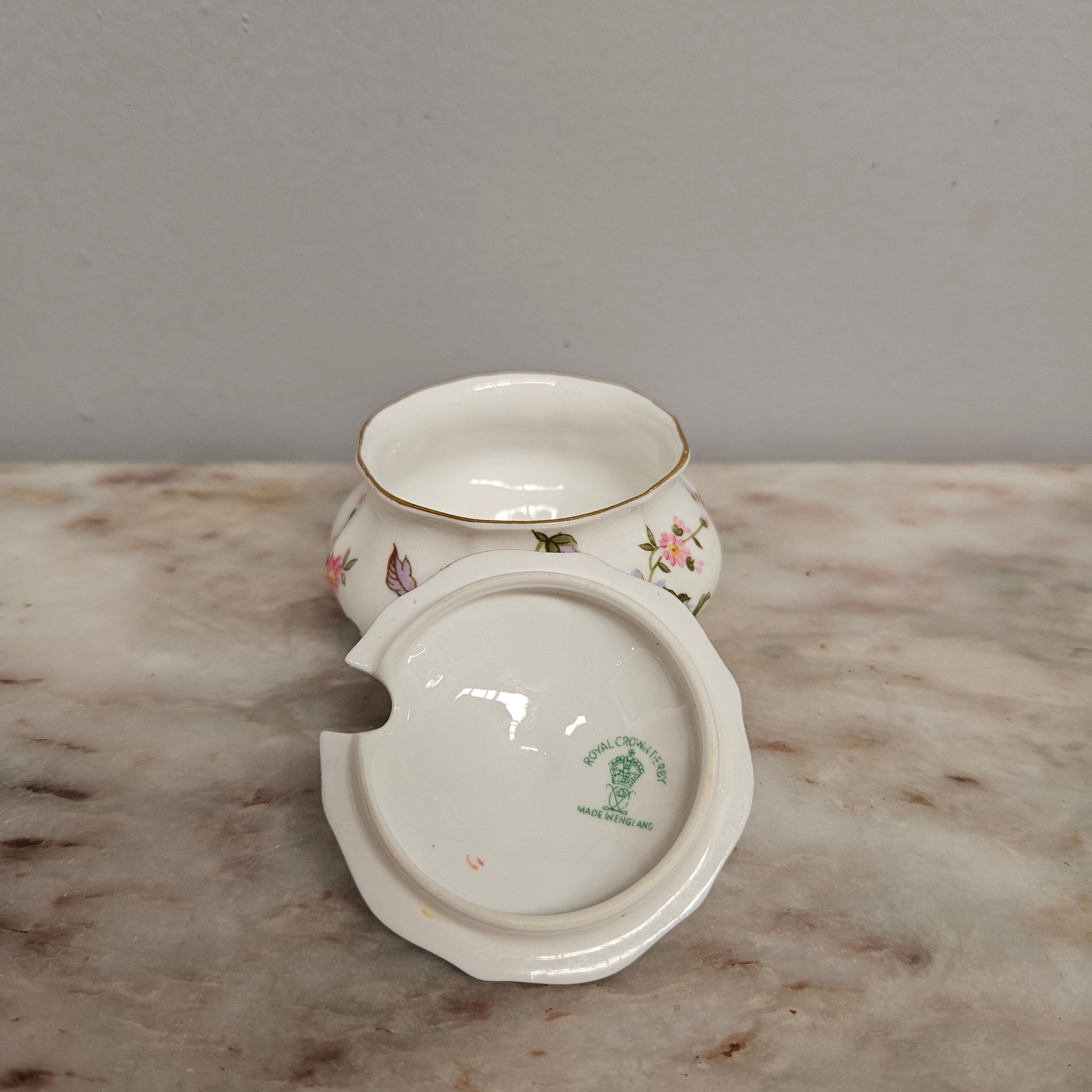 Vintage Royal Crown Derby Mustard Pot | Antique & Vintage | Moonee Ponds Antiques | Australia Wide