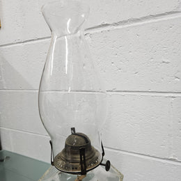 Vintage Clear Glass Kero Lamp