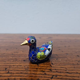 Vintage Cloisonne Duck
