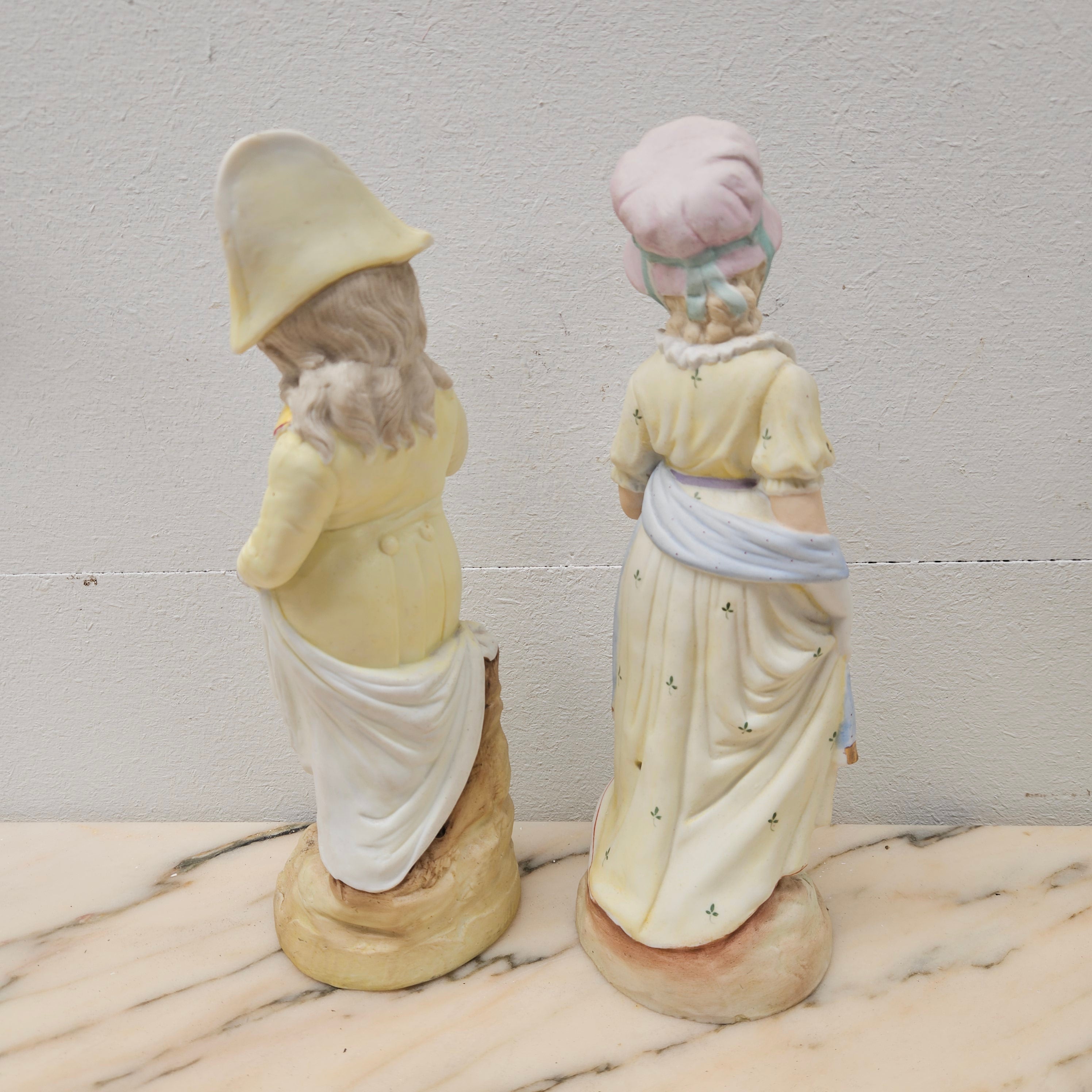 Pair Of Victorian Bisque Figures | Antique & Vintage | Moonee Ponds Antiques | Australia Wide