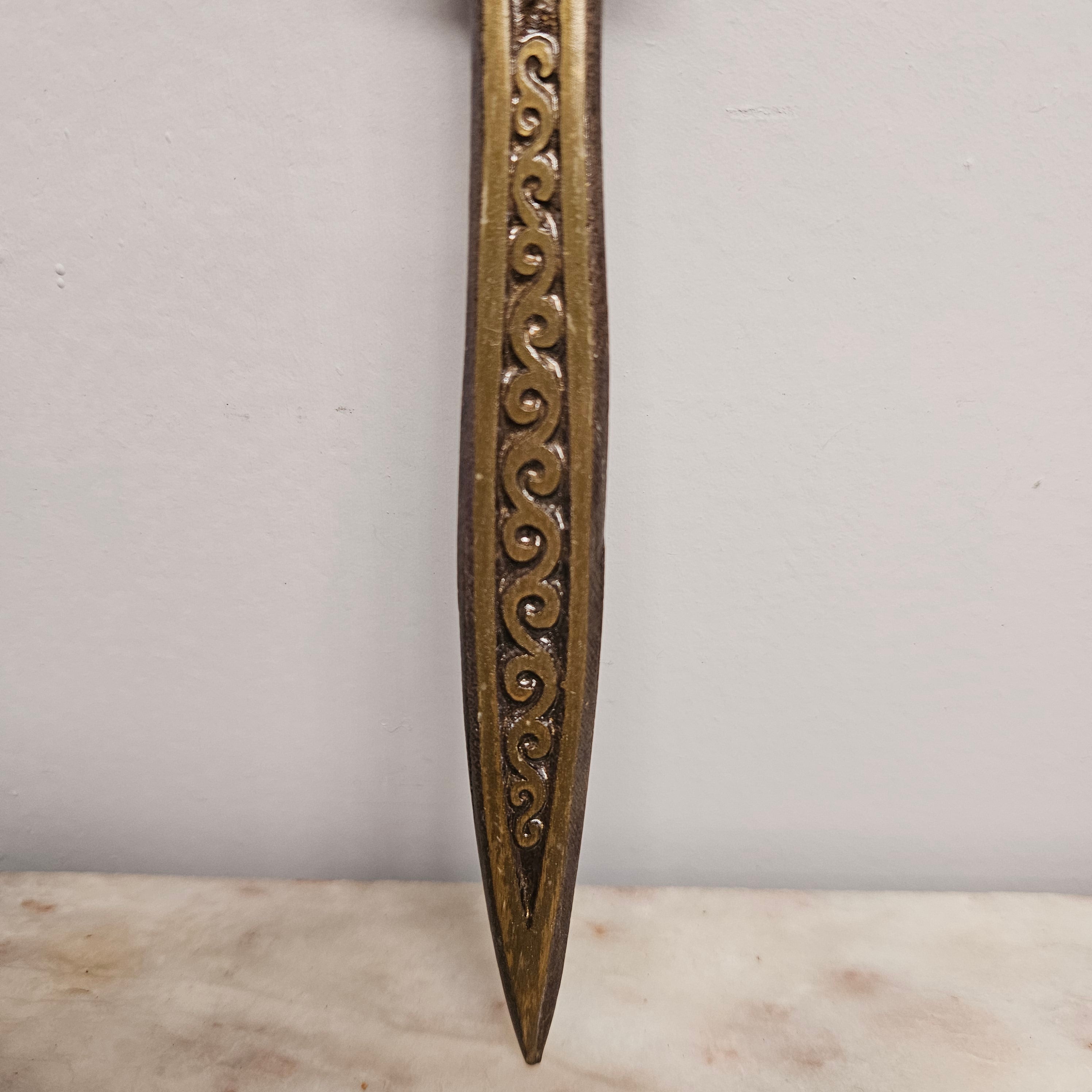 Vintage Jerusalem Brass Letter Opener | Antique & Vintage | Moonee Ponds Antiques | Australia Wide Delivery