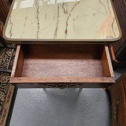 Louis XVIth Style Mahogancy Side Cabinet/Bedside Moonee Ponds Antiques