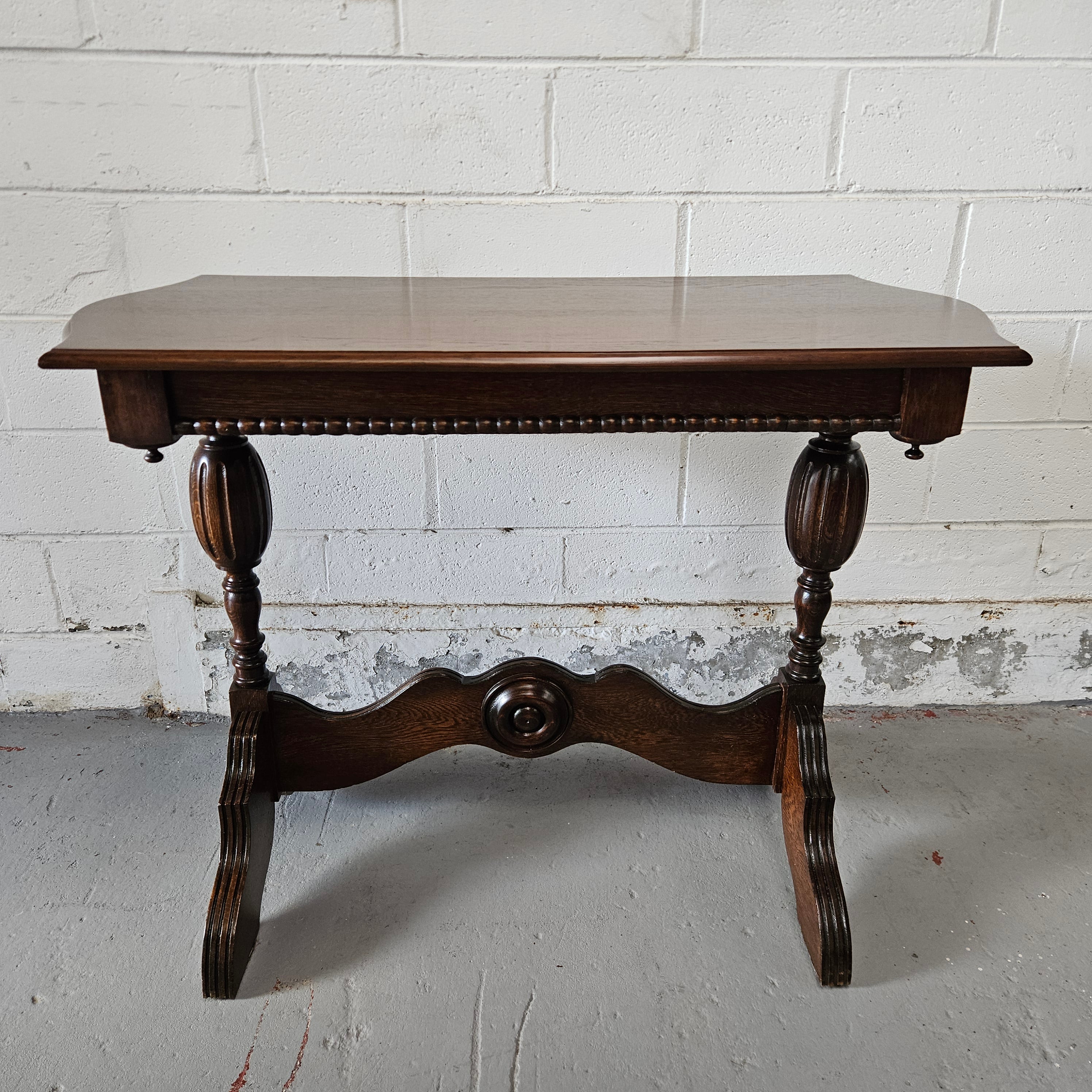Tudor Style Oak Occasional Table | Antique & Vintage | Moonee Ponds Antiques | Australia Wide