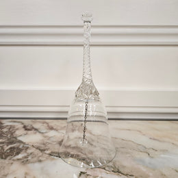 Vintage Crystal Glass Bell