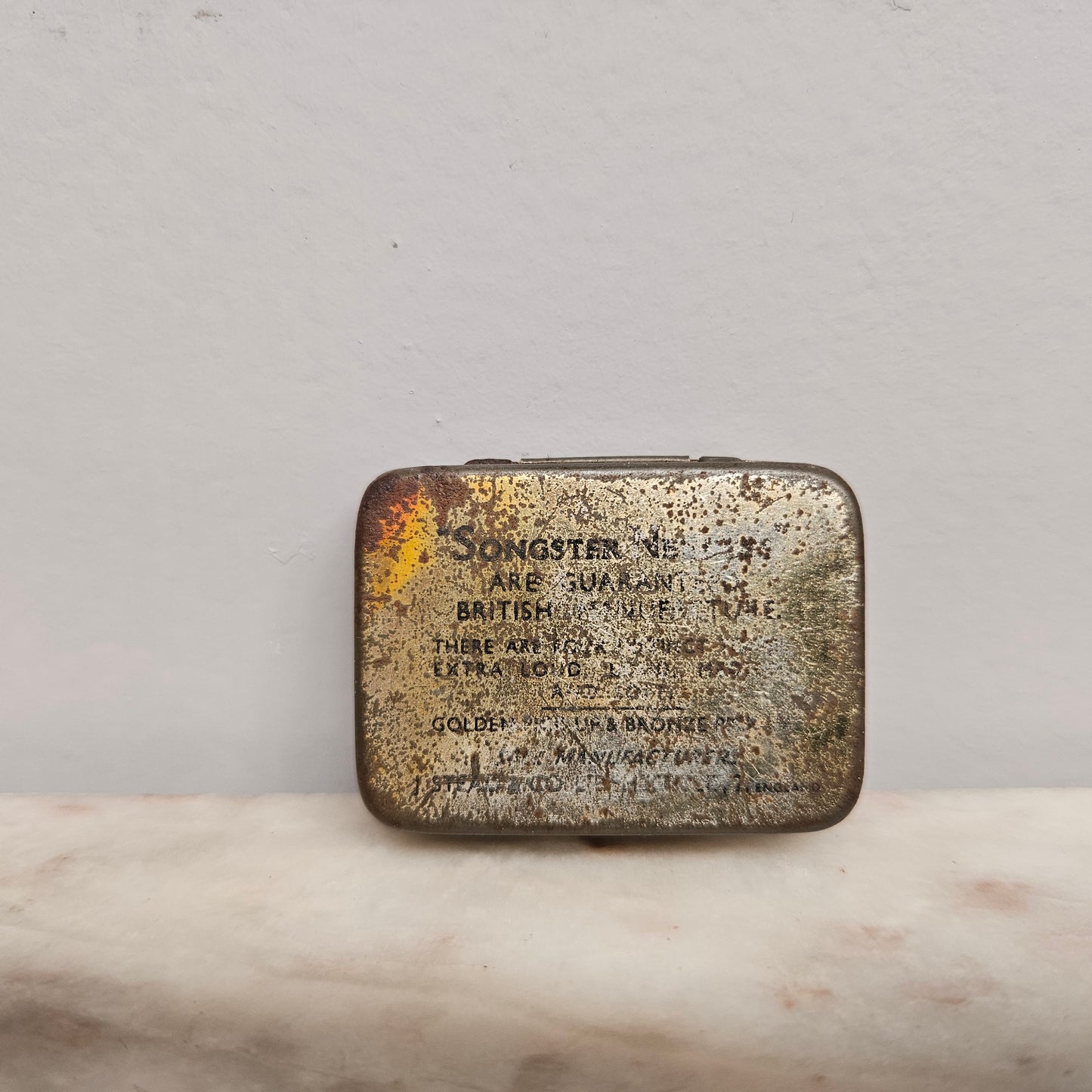 Vintage "Songster" Needles For Gramophone Tin