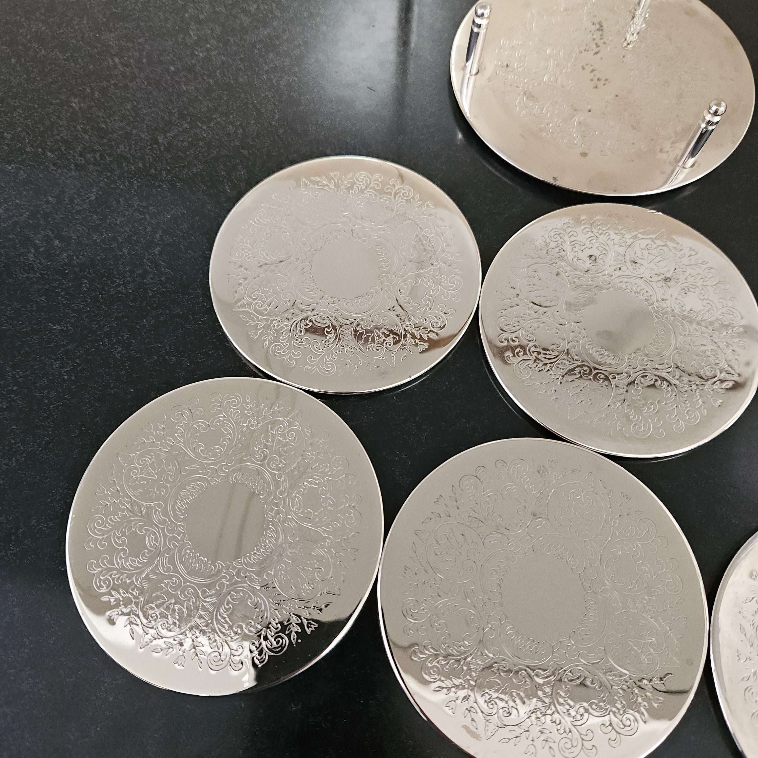 Vintage Coaster Set of Six | Antique & Vintage | Moonee Ponds Antiques | Australia Wide Delivery