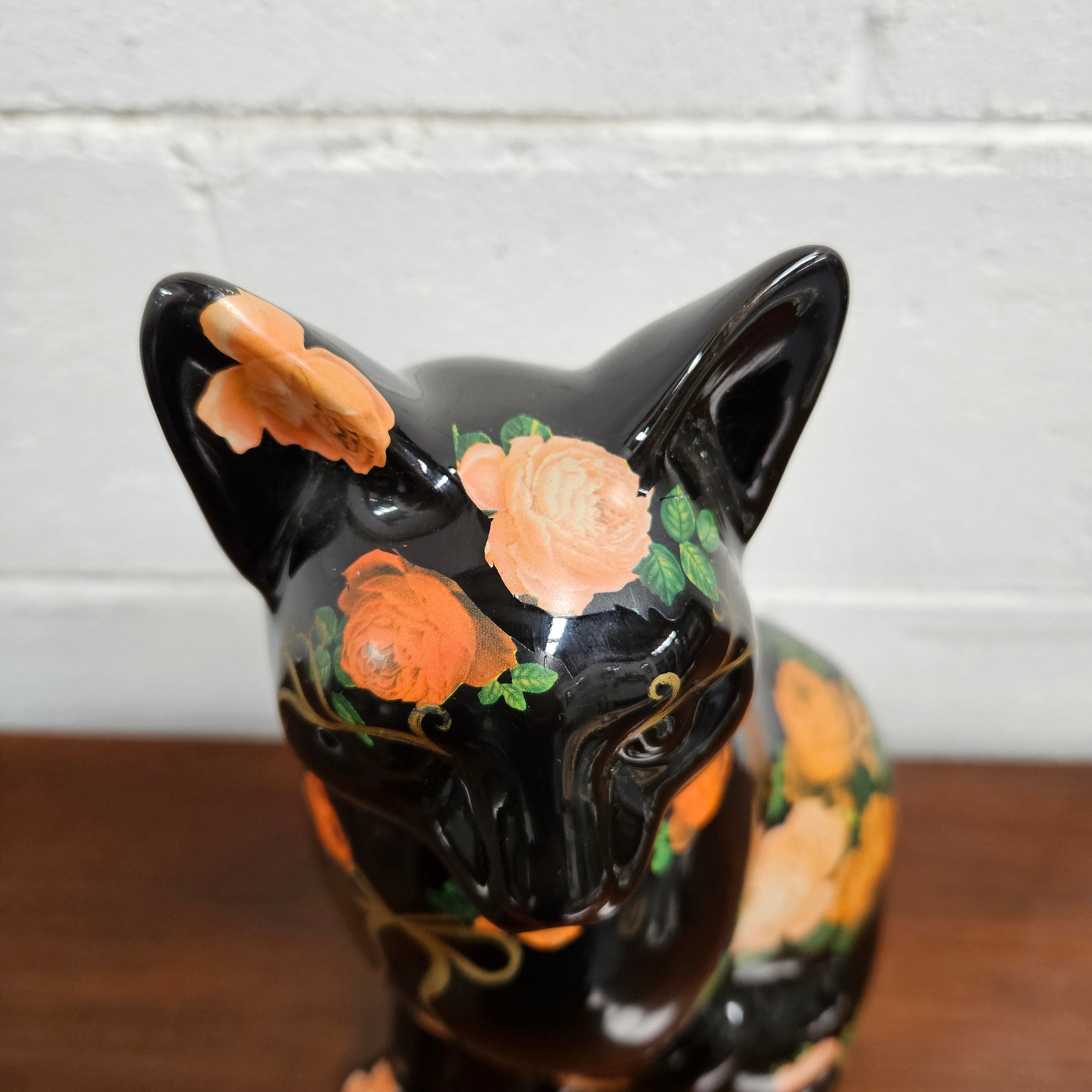 Hand Painted Koko Cat Figure | Antique & Vintage | Moonee Ponds Antiques | Australia Wide Delivery