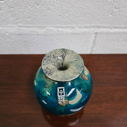 Vintage Signed Mdina Art Glass Vase | Antique & Vintage | Moonee Ponds Antiques | Australia Wide Delivery