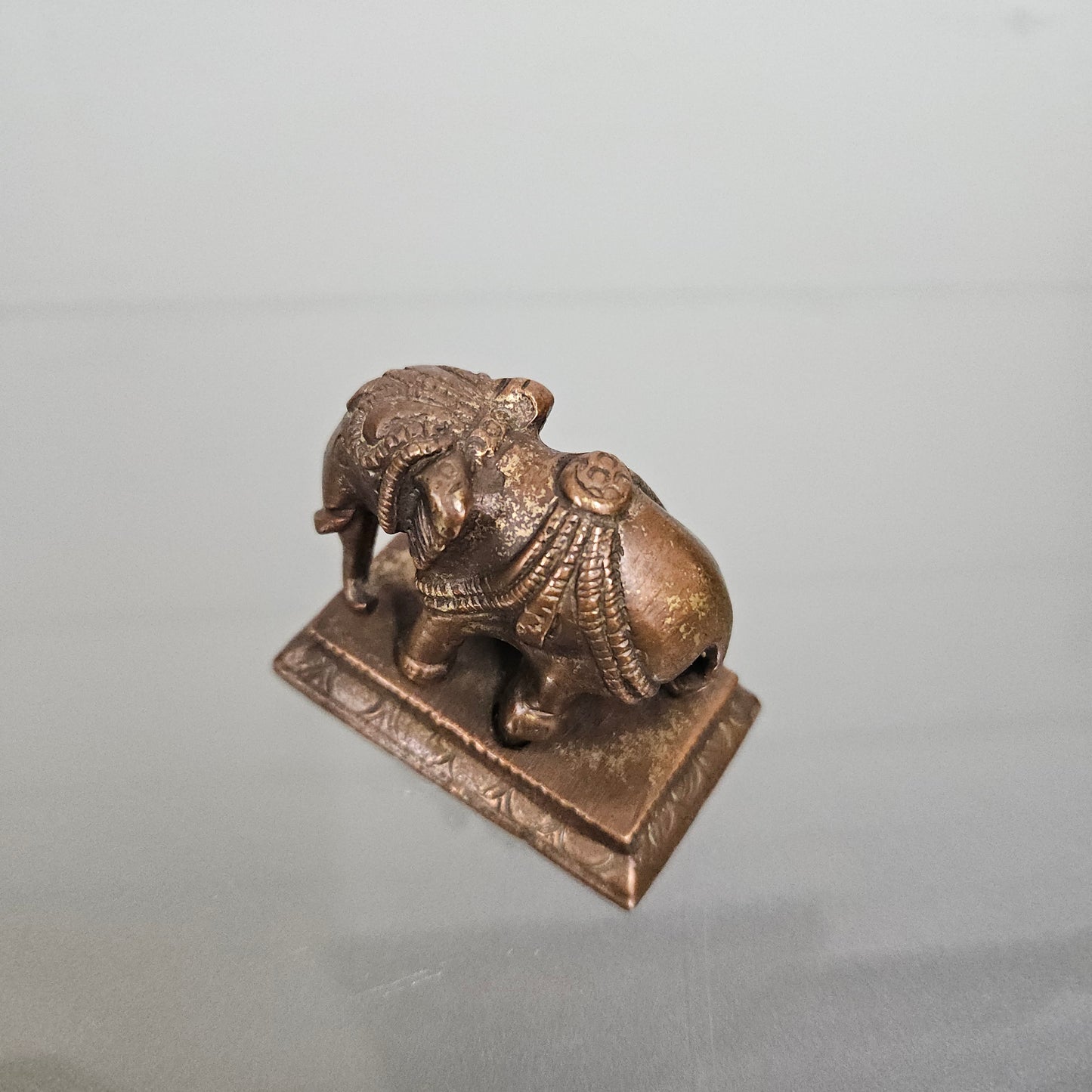 Vintage Indian Bronzed Elephant