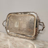 Vintage Sheffield Silver Plated Tray | Antique & Vintage | Moonee Ponds Antiques | Australia Wide Delivery