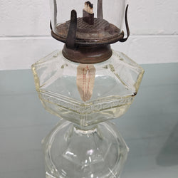 Antique Glass Kero Lamp | Antique & Vintage | Moonee Ponds Antiques | Australia Wide Delivery