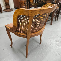 French Oak Louis XV Style Tapestry Upholstered Fauteuil | Antique & Vintage | Moonee Ponds Antiques | Australia Wide Delivery