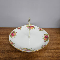 Royal Albert "Old Country Roses" Cake Stand | Antique & Vintage | Moonee Ponds Antiques | Australia Wide Delivery