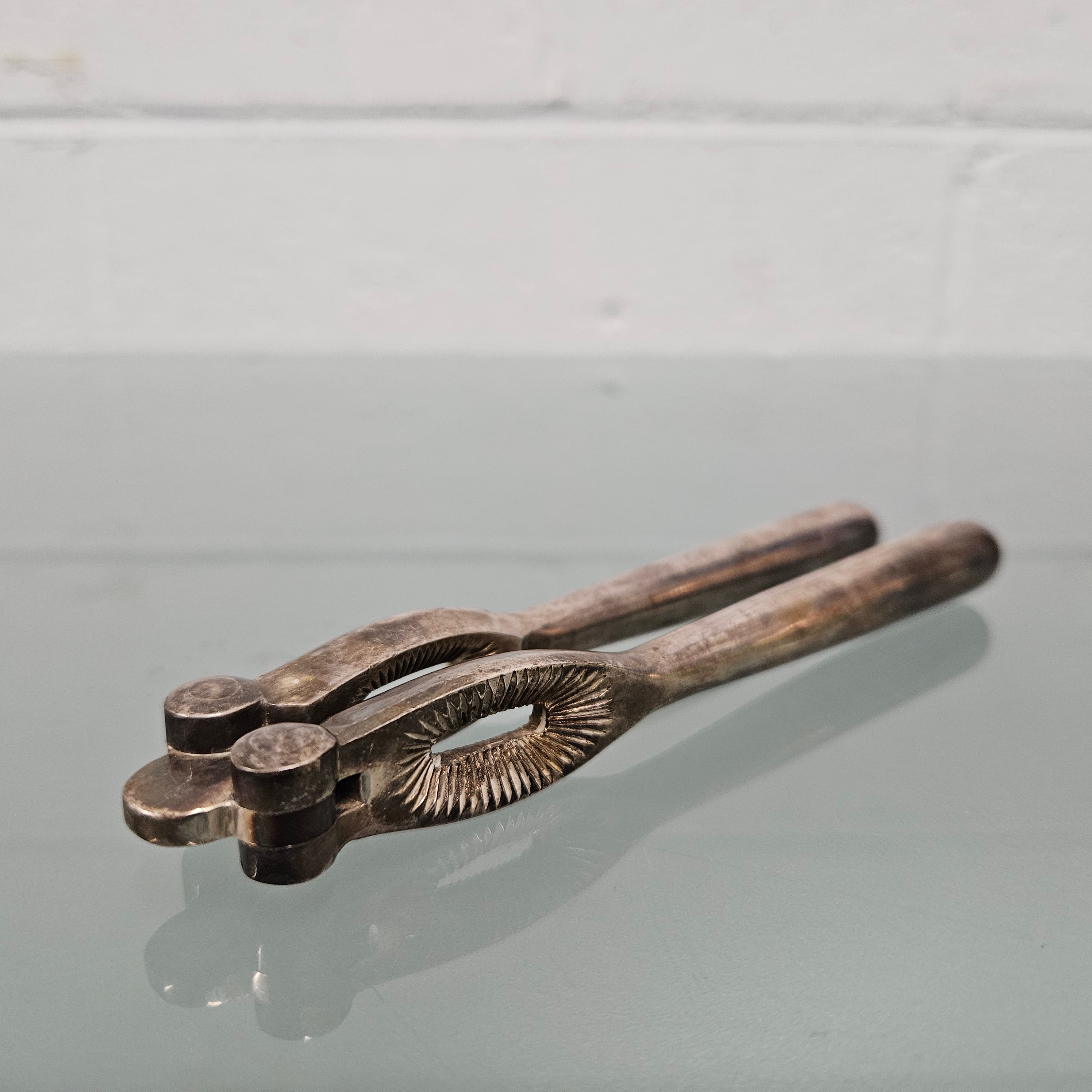 Quality Silver Plated Nut Cracker | Antique & Vintage | Moonee Ponds Antiques | Australia Wide Delivery