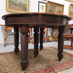 Queensland Coachwood Extension Table | Antique & Vintage | Moonee Ponds Antiques | Australia Wide Delivery