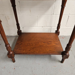French Oak One Drawer Side Table | Antique & Vintage | Moonee Ponds Antiques | Australia Wide Delivery