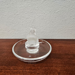 Lalique Love Birds Ring/Pin Tray | Antique & Vintage | Moonee Ponds Antiques | Australia Wide Delivery