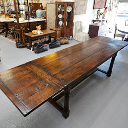 French Farmhouse Extension Dining Table | Antique & Vintage | Moonee Ponds Antiques | Australia Wide Delivery