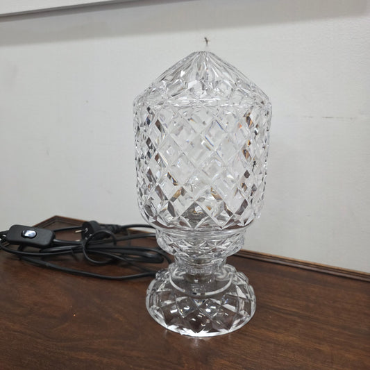 Good Quality Rewired |Vintage Crystal Lamp