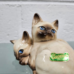 Beswick Siamese Kittens No. 1296 Figures | Antique & Vintage | Moonee Ponds Antiques | Australia Wide Delivery