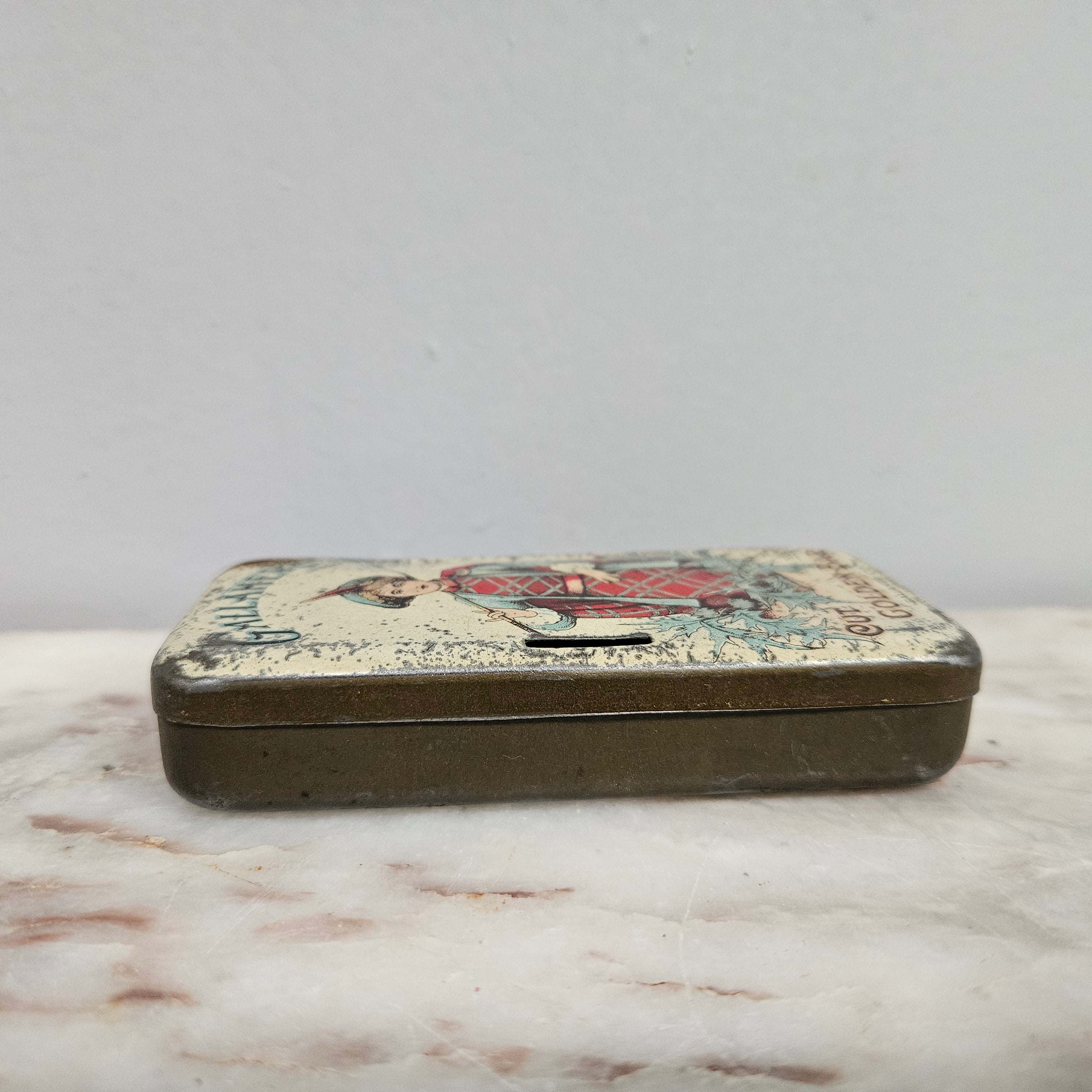 Gallahers Cut Golden Bar Tobacco Tin